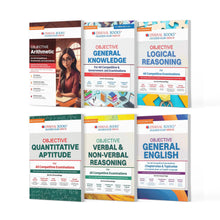 Ultimate Set of 6 Books for Competitive Exams: Objective Arithmetic, General Knowledge, General English, Quantitative Aptitude, Reasoning (Verbal & Non-Verbal), and Logical Reasoning – Chapter-wise & Topic-wise Oswaal Books and Learning Private Limited