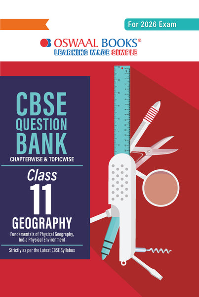 CBSE Question Bank Class 11 Geography For 2026 Exam