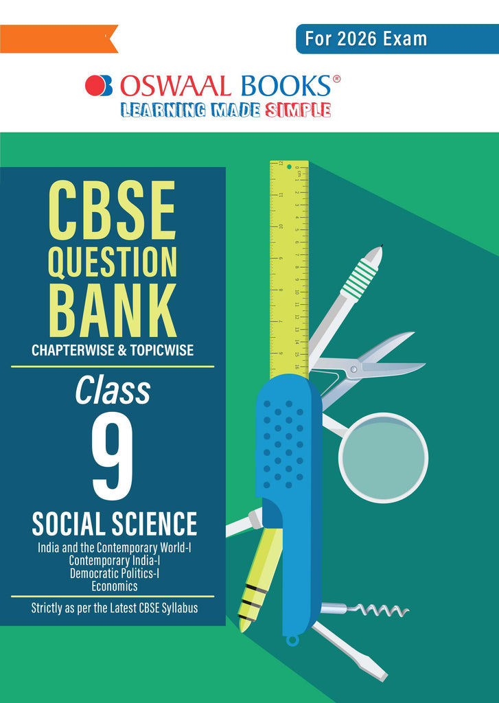 CBSE Question Bank Class 9 Social Science For 2026 Exam