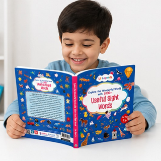 Lil Legends My Book of Useful Sight Words for Kids Age 3+ Years - Engaging Activity Book to Learn High-Frequency English Words | Early Reading & Vocabulary Book for Preschoolers