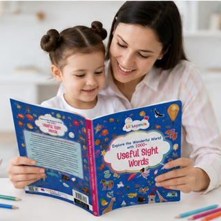 Lil Legends My Book of Useful Sight Words for Kids Age 3+ Years - Engaging Activity Book to Learn High-Frequency English Words | Early Reading & Vocabulary Book for Preschoolers