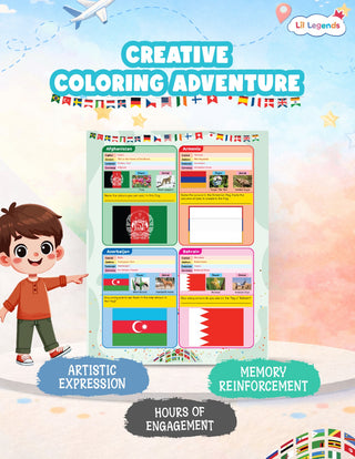 Lil Legends My First Book of Flags for Kids | Illustrated World Flags Picture Book | Builds Knowledge of Countries, Cultures & Visual Learning | Age 4+ Years