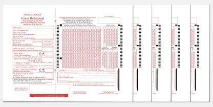 Oswaal CBSE Class 10 Exam Practice Answer Booklet (Pack of 5) | Official Horizontal Format, 22x27.5 cm | 34 Single Line Ruled Pages | Ideal for Class 10 Board Exams & Pre-Boards Preparation