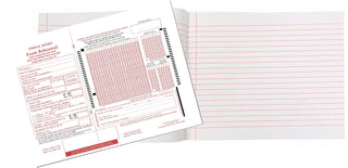 CBSE Class 10 Exam Practice Answer Booklet (Pack of 10) | Official Horizontal Format, 22x27.5 cm | 34 Single Line Ruled Pages | Ideal for Class 10 Board Exams & Pre-Boards Preparation