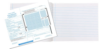 CBSE Class 12 Exam Practice Answer Booklet (Pack of 10) | Official Horizontal Format, 22x27.5 cm | 42 Single Line Ruled Pages | Ideal for Class 12 Board Exams & Pre-Boards Preparation