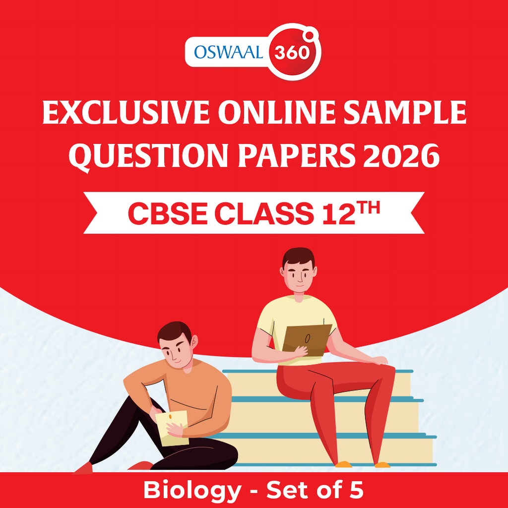 Oswaal Exclusive Online Sample Questions Papers 2026 - CBSE - Class 12th - Biology - Set of 5