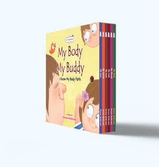 Oswaal Lil Legends My Body My Buddy Slipcase, Set of 6 Books | I Know My Body Parts - Eyes, Ears, Nose, Mouth, Hands, Feet | Early Learning Body Parts Books for Kids Age 0-8 Years