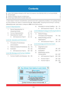 Oswaal Books and Learning Private Limited TRUE Paperback CBSE Question Bank Chapterwise and Topicwise SOLVED PAPERS Class 12 Biology For Exam 2026
