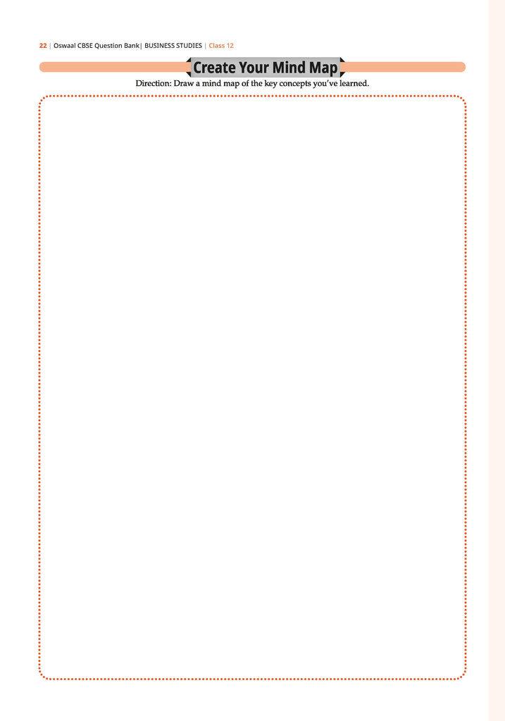 Oswaal Books and Learning Private Limited TRUE Paperback CBSE Question Bank Chapterwise and Topicwise SOLVED PAPERS Class 12 Business Studies For Exam 2026