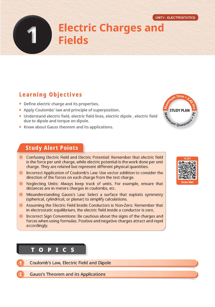 Oswaal Books and Learning Private Limited TRUE Paperback CBSE Question Bank Chapterwise and Topicwise SOLVED PAPERS Class 12 Physics For Exam 2026