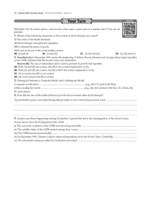 Oswaal Books and Learning Private Limited TRUE Paperback CBSE Question Bank Chapterwise and Topicwise SOLVED PAPERS Class 12 Political Science For Exam 2026