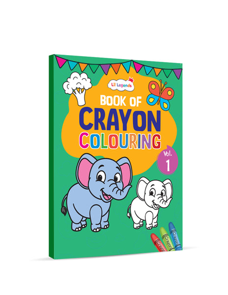 Crayon Colouring Vol. 1 | Developmental Art & Motor Skills Resource