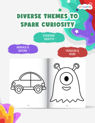 Crayon Colouring Vol. 1 | Developmental Art & Motor Skills Resource