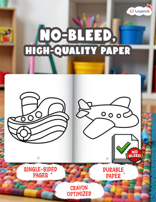 Crayon Colouring Vol. 1 | Developmental Art & Motor Skills Resource