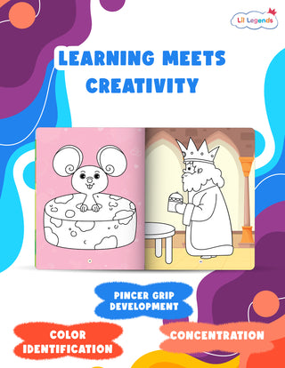 Crayon Colouring Vol. 3 | Early Education & Fine Motor Development