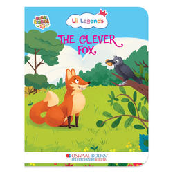 Lil Legends Moral Story Books for Kids Age 2+ Years - The Clever Fox | Short English Bedtime Stories with Colourful Illustrations | Picture Book for Early Readers
