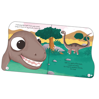 Lil Legends Dino Shaped Board Book for Kids | I am a Diplodocus | Illustrated Dinosaur Story Book | Early Learning Picture Book | Age 2-5 Years | Board Book | Durable Edition