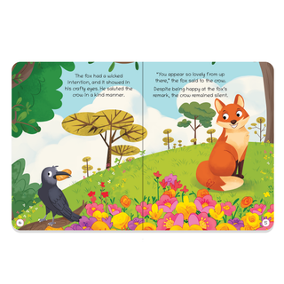 Lil Legends Moral Story Books for Kids Age 2+ Years - The Clever Fox | Short English Bedtime Stories with Colourful Illustrations | Picture Book for Early Readers