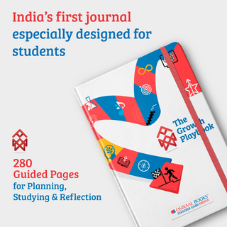 The Growth Playbook Student Journal, Daily Study & Academic Planner for Students | Goal Setting, Habit Tracker, Revision Planner, Pomodoro Tracker & Error Analysis | 280 Guided Pages