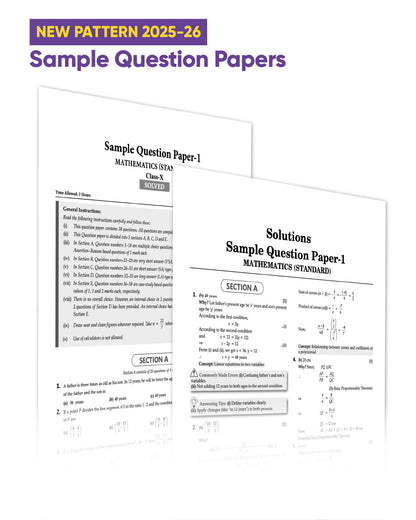 Oswaal Final Hustle for CBSE Class 10 by Padhle with Board Exam Simulators - Mathematics Standard 2026 Final Preparation with Super Duper Important Qs, Sample Papers Competency Mind Maps & Crisp Notes
