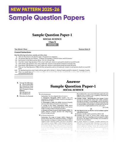 Oswaal Final Hustle for CBSE Class 10 by Padhle with Board Exam Simulators - Social Science 2026 Final Preparation with Super Duper Important Questions Sample Papers Competency Mind Maps & Crisp Notes