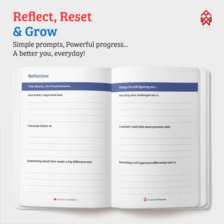 The Growth Playbook Student Journal, Daily Study & Academic Planner for Students | Goal Setting, Habit Tracker, Revision Planner, Pomodoro Tracker & Error Analysis | 280 Guided Pages