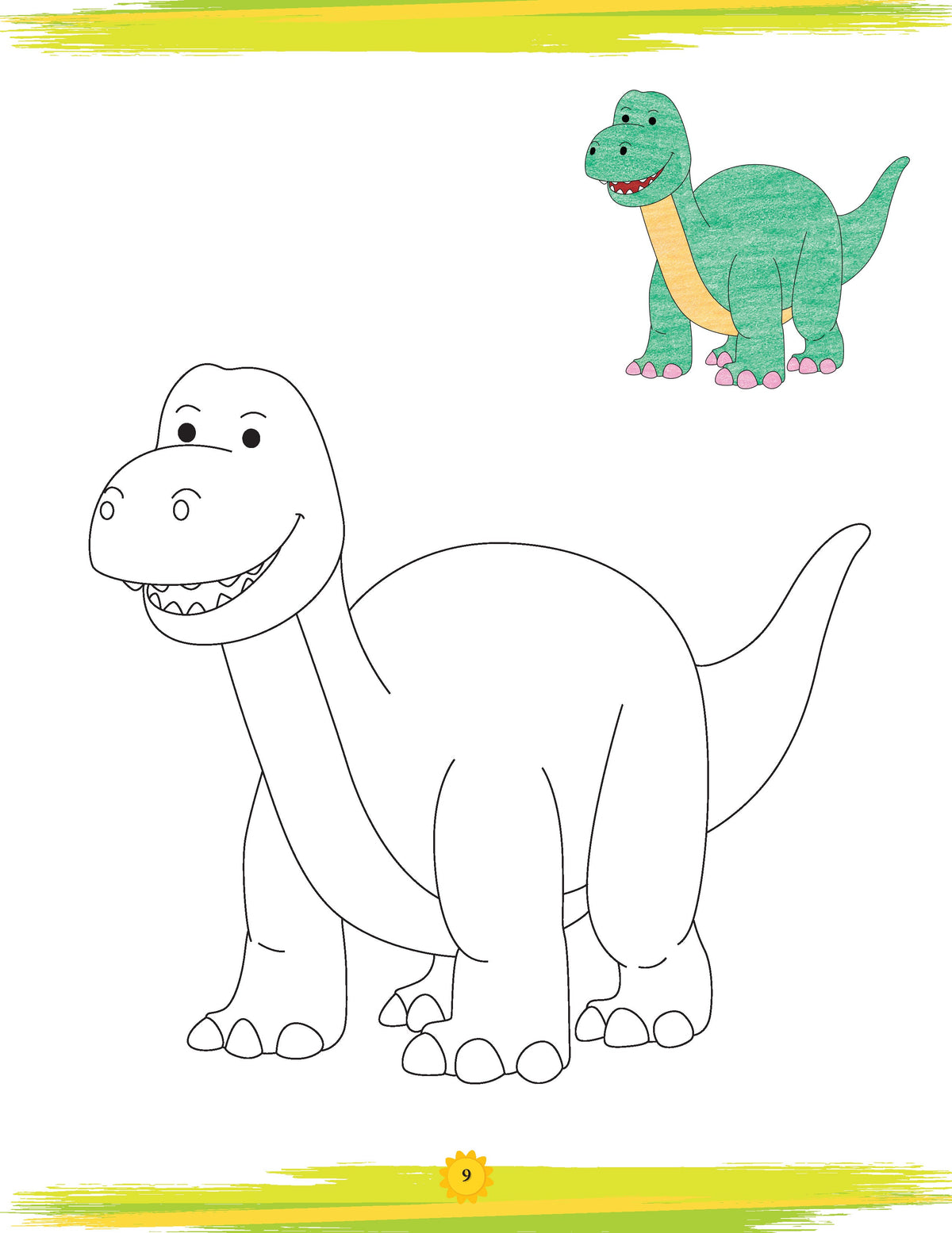Oswaal Books and Learning Private Limited TRUE Paperback Lil Legends: Book of Copy Colouring, Dinosaurs