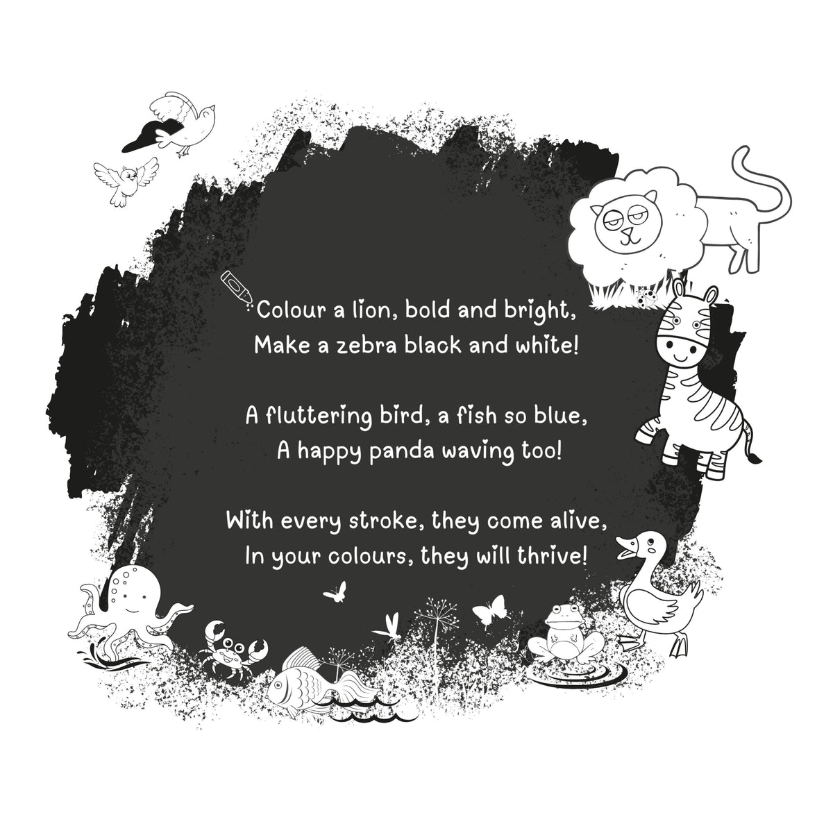 Oswaal Lil Legends: Let's Colour our Animals - Oswaal Books