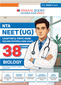 NEET (UG) 38 Years' Chapter-wise & Topic-wise Solved Papers Biology |(1988-2025) | For 2026 Exam