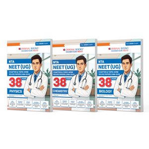 NEET (UG) 38 Years' Chapter-Wise & Topic-Wise Solved Papers | Physics, Chemistry & Biology (1988-2025) | Set of 3 Books | For 2026 Exam | New Edition