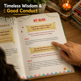 Lil Legends Sacred Shlokas & Mantras Activity Book for Kids Age 3+ Years - Virtue Vibes | Easy-to-Read Hindu Prayers & Chants with Meanings & Activities | Spiritual Learning Book for Children