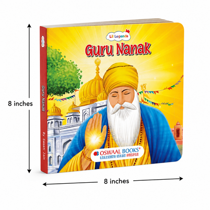 Lil Legends Guru Nanak Story Book for Kids | Tale of Kindness & Equality | Illustrated Biography | Moral Story Book | Cultural Learning Picture Book | Age 3+ Years