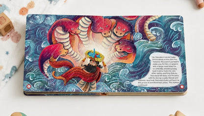 Lil Legends My Little Board Book of Mythological Tales of Lord Krishna for Kids Age 3+ Years | Enchanting Indian Stories with Colourful Illustrations | Hindu Mythology Picture Book
