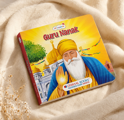 Lil Legends Guru Nanak Story Book for Kids | Tale of Kindness & Equality | Illustrated Biography | Moral Story Book | Cultural Learning Picture Book | Age 3+ Years