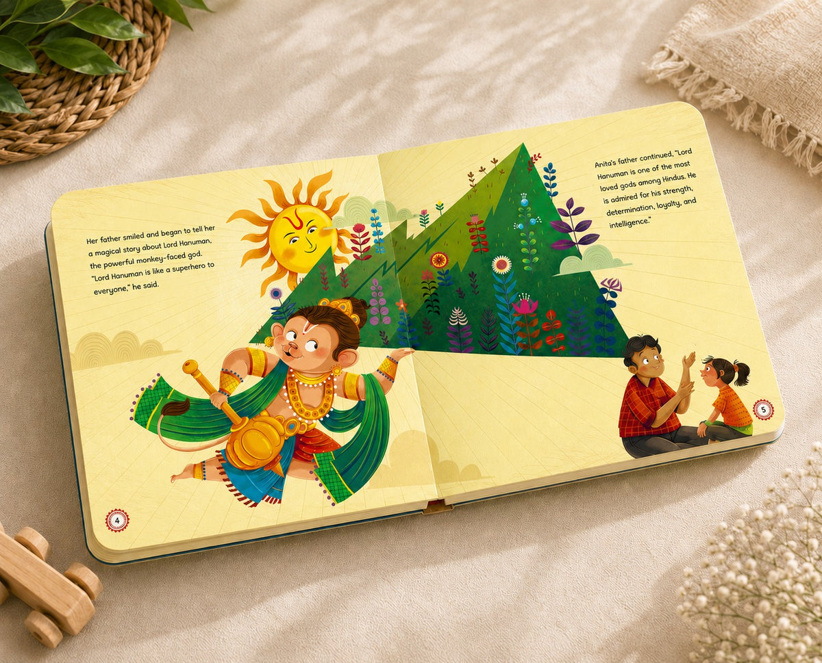 Lil Legends Indian Mythology Story Board Books Set of 10 for Kids Age 3+ Years - Tales of Lord Rama, Krishna, Hanuman, Ganesha, Shiva, Goddess Saraswati, Lakshmi, Buddha, Mahavir & Guru Nanak