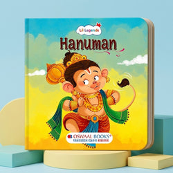 Lil Legends My Little Board Book of Mythological Tales of Lord Hanuman for Kids Age 3+ Years | Enchanting Indian Stories with Colourful Illustrations | Hindu Mythology Picture Book