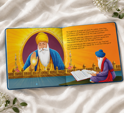 Lil Legends Guru Nanak Story Book for Kids | Tale of Kindness & Equality | Illustrated Biography | Moral Story Book | Cultural Learning Picture Book | Age 3+ Years