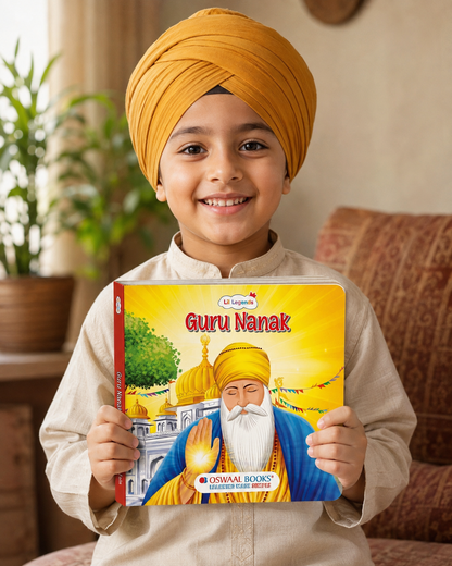 Lil Legends Guru Nanak Story Book for Kids | Tale of Kindness & Equality | Illustrated Biography | Moral Story Book | Cultural Learning Picture Book | Age 3+ Years