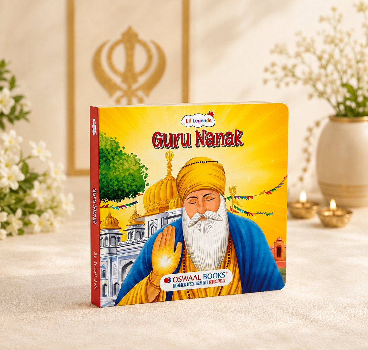 Lil Legends Guru Nanak Story Book for Kids | Tale of Kindness & Equality | Illustrated Biography | Moral Story Book | Cultural Learning Picture Book | Age 3+ Years
