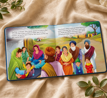 Lil Legends Guru Nanak Story Book for Kids | Tale of Kindness & Equality | Illustrated Biography | Moral Story Book | Cultural Learning Picture Book | Age 3+ Years