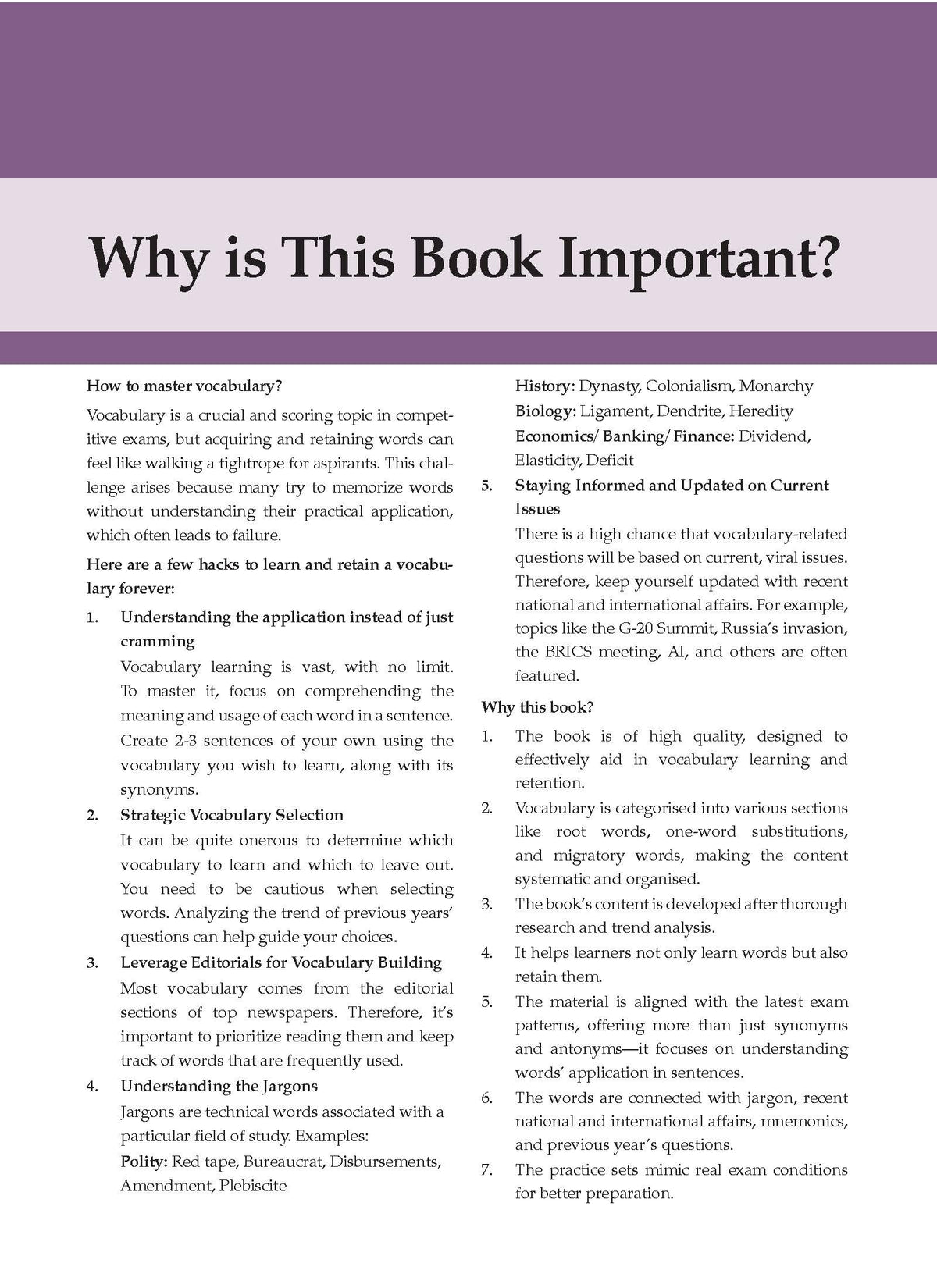 Oswaal Books and Learning Private Limited TRUE Paperback Vocabulary Builder for competitive Exams Useful for SSC, CGL, CHSL, BANK, CTET, DSSSB, CUET, NDA, Defence aspirants & more