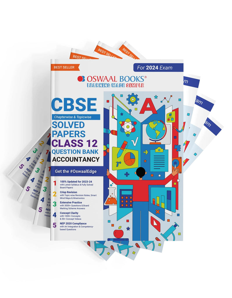 CBSE Accountancy, English Core, Business Studies & Economics Class 12 Question Bank (Set of 4 Books) (For 2024 Board Exam)