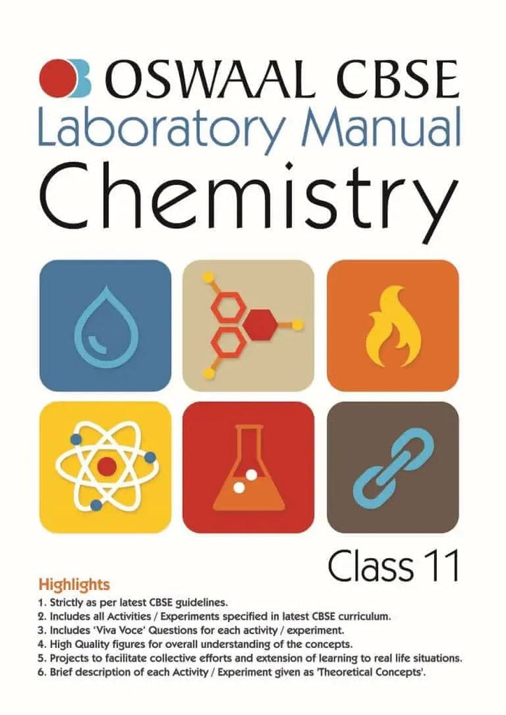CBSE Lab Manual Chemistry Class 11 (For 2022 Exam) 