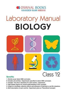 CBSE Laboratory Manual Class 12 Biology Book (For Board Exam 2022) 