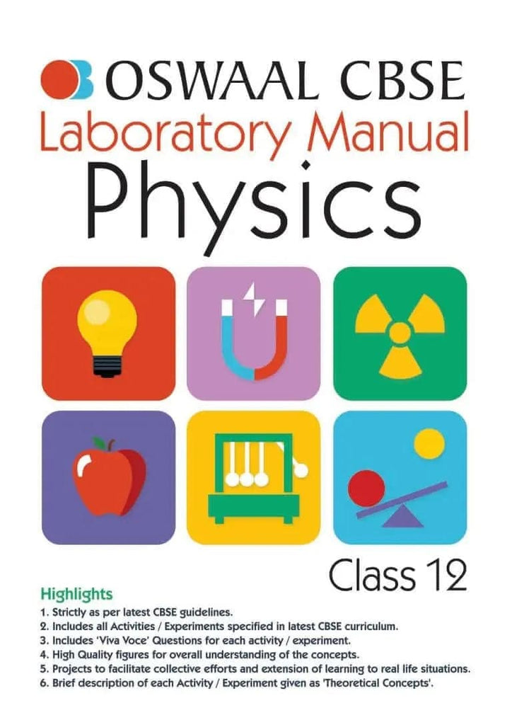 CBSE Laboratory Manual Class 12 Physics Book (For Board Exam 2022)
