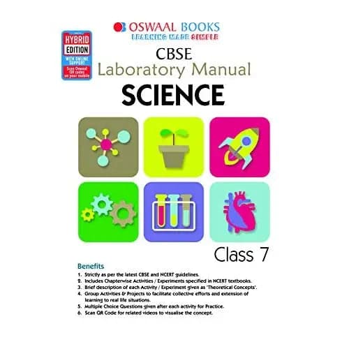 CBSE Laboratory Manual Class 7 Science Book (For 2022 Exam) 