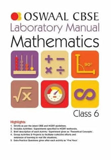 CBSE Laboratory Manual Maths Class 6 (For 2022) Exam 