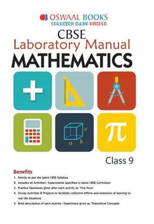 CBSE Maths Lab Manual Class 9, For 2022 Exam