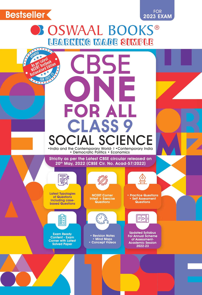 CBSE One for All Class 9 Social Science (For 2023 Exam) 