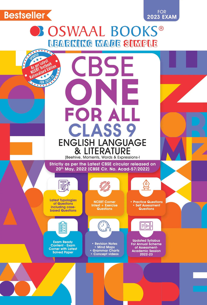 CBSE One for All, English Lang. & Lit., Class 9 (For 2023 Exam) 